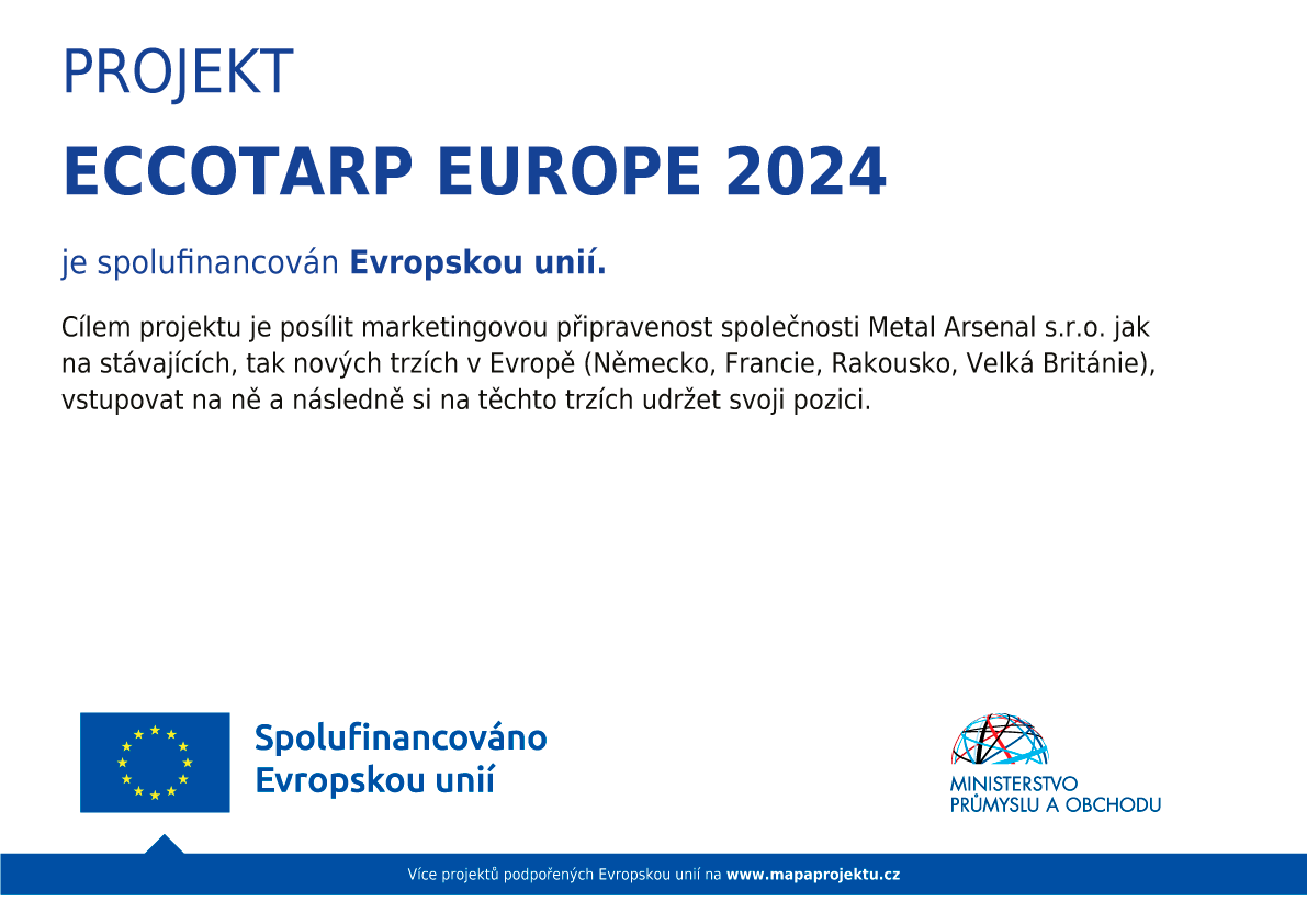 Projekt Projekt ECCOTARP EUROPE 2024 je spolufinancován Evropskou unií